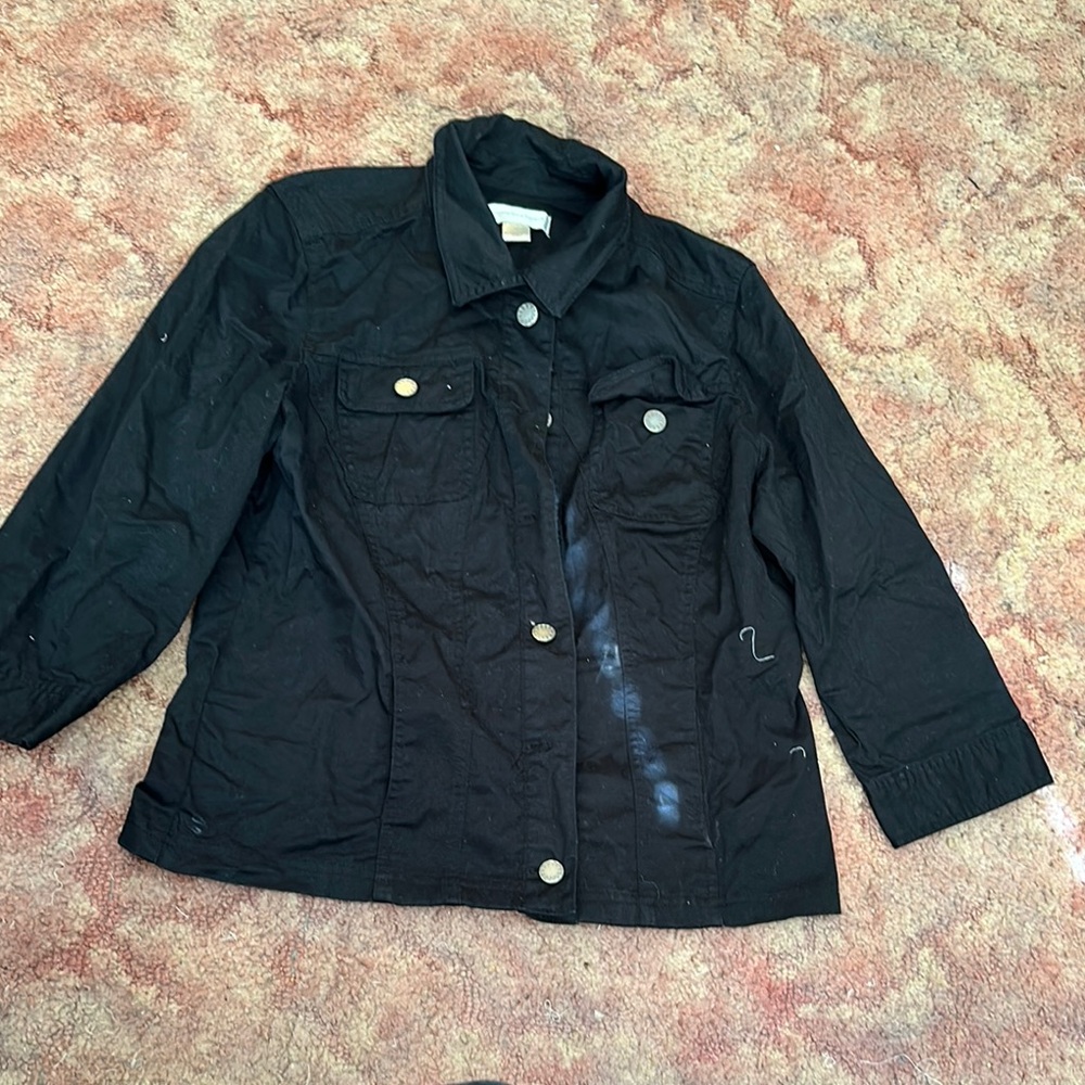 Black Denim Jacket